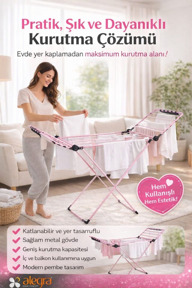 Alegra Home Concept Çamaşır Kurutmalığı