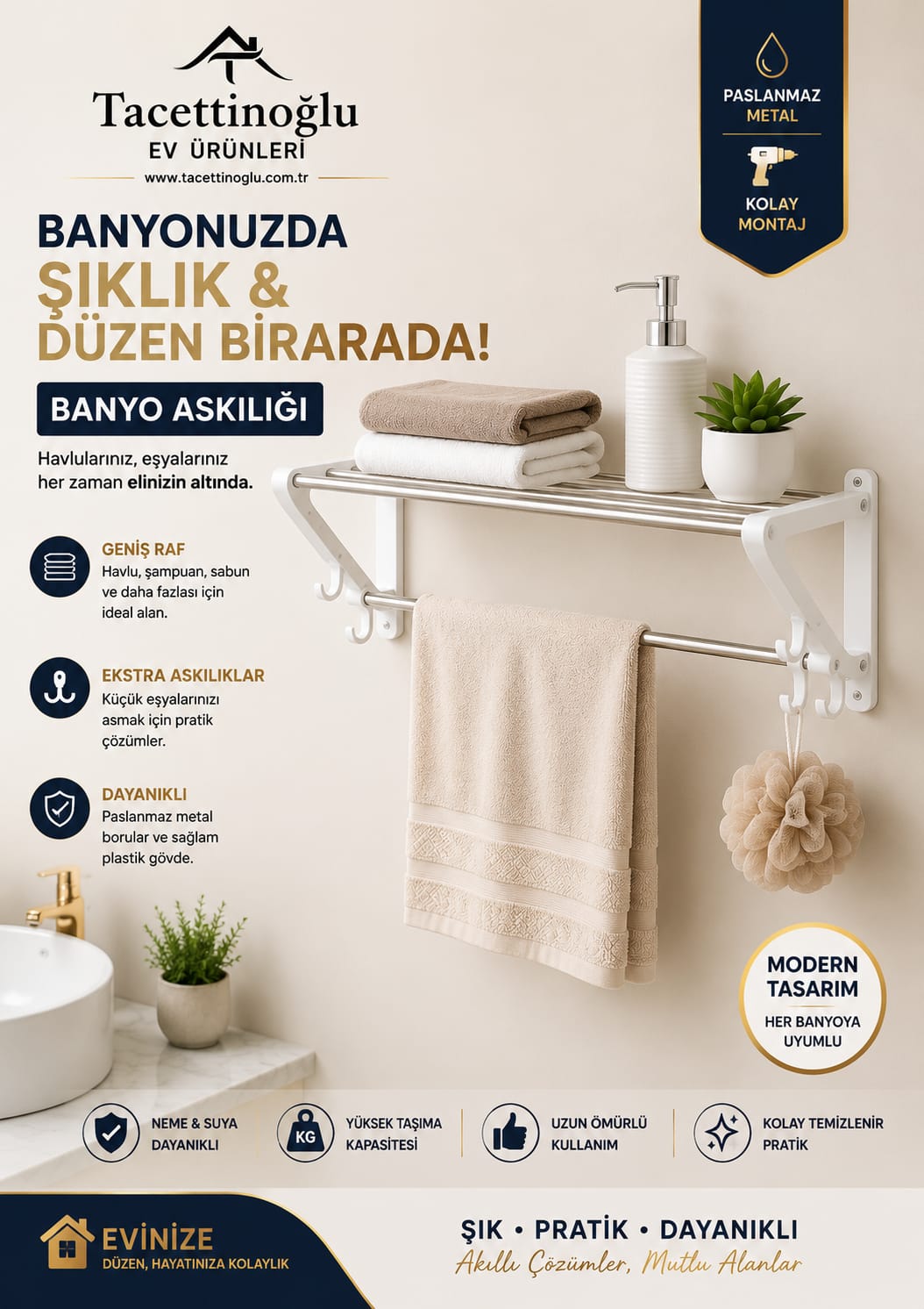 Banyo Askılığı